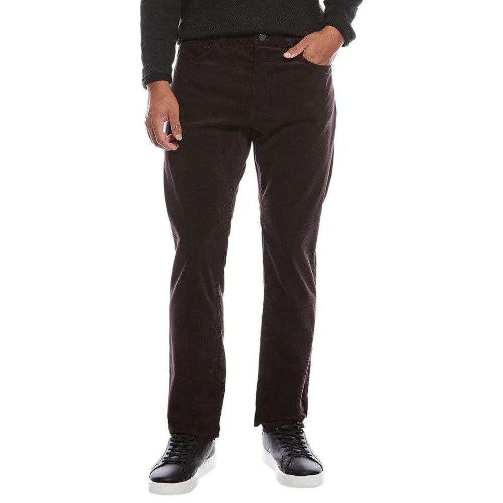 THEORY Pants Mens Size 30 Brown Slim Fit Stretch Corduroy RAFFI in Hickory $225